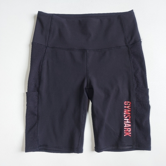 Gymshark Pants - Gymshark RBX Black Athletic Bike Shorts, Small